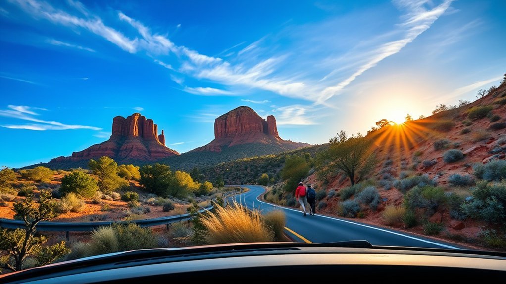 red rocks golden hour hikes