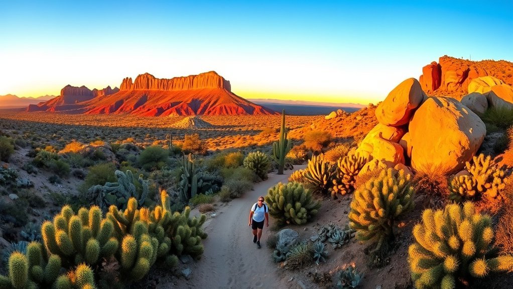 red sandstone scenic desert loop