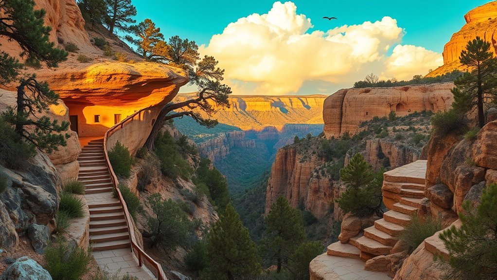 rim trail to cliff dwellings