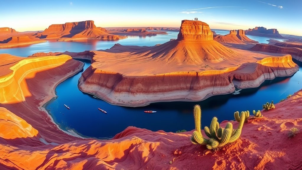 rim walk panoramic sandstone views