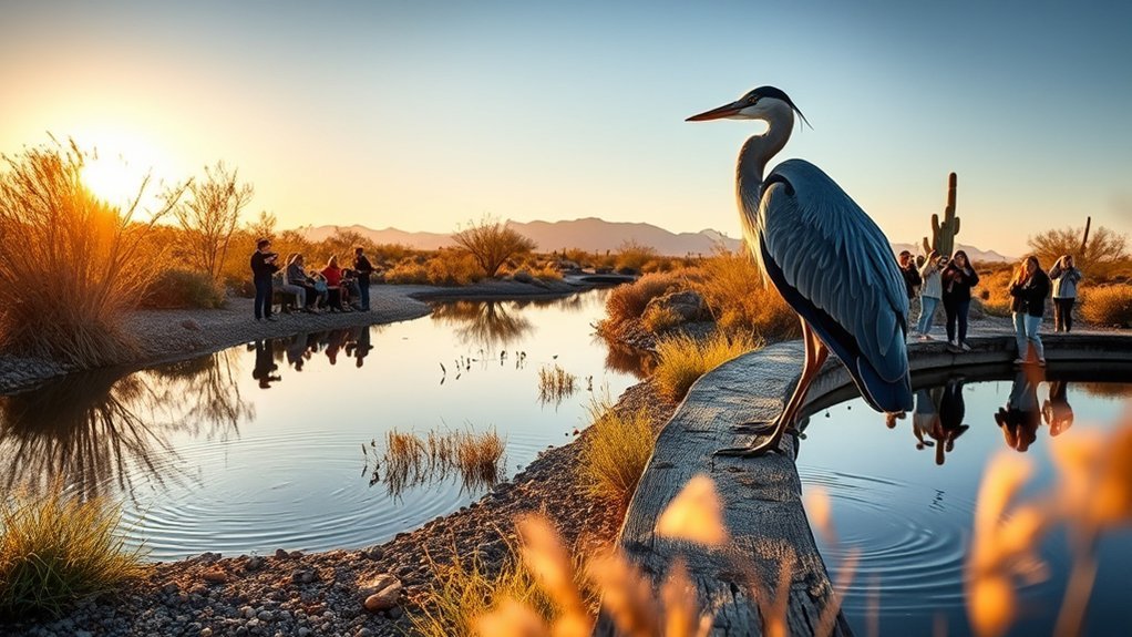 riparian preserve trails birds education