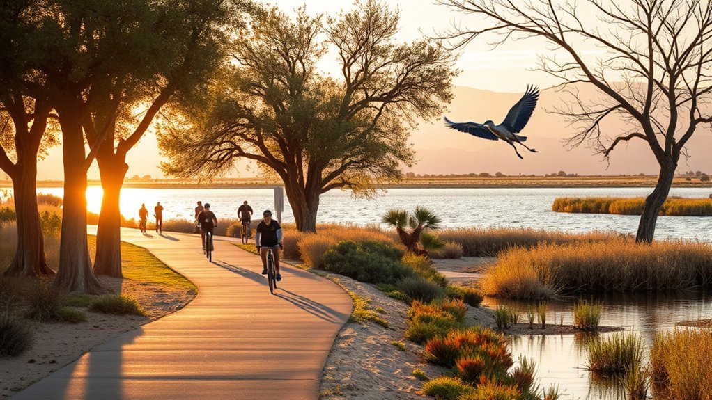 riverfront trails wildlife viewing