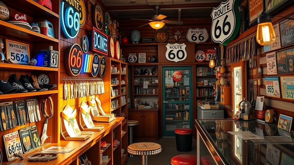 route 66 vintage artisan souvenirs