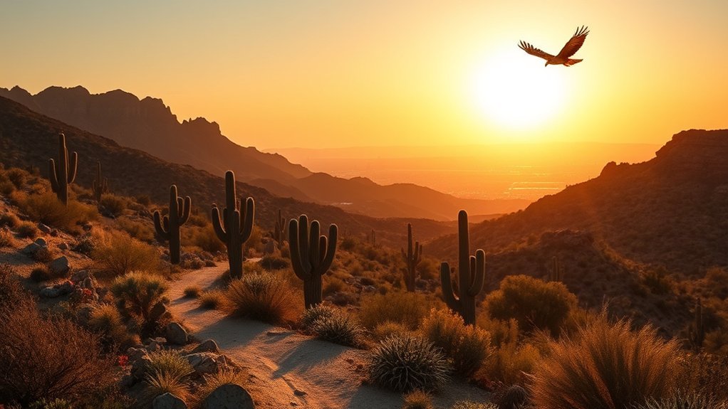 rugged desert trails park