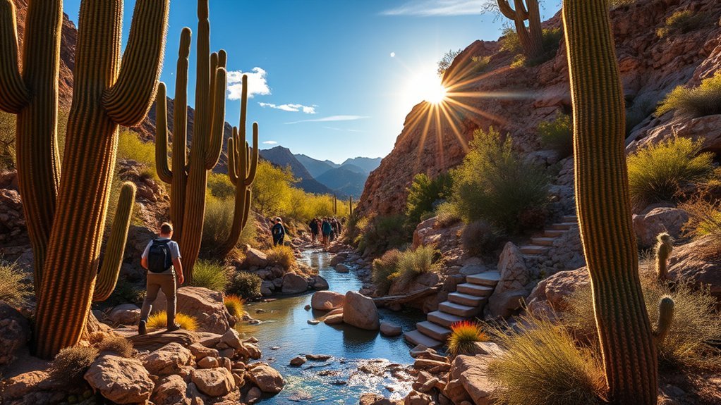 sabino canyon scenic wildlife hikes