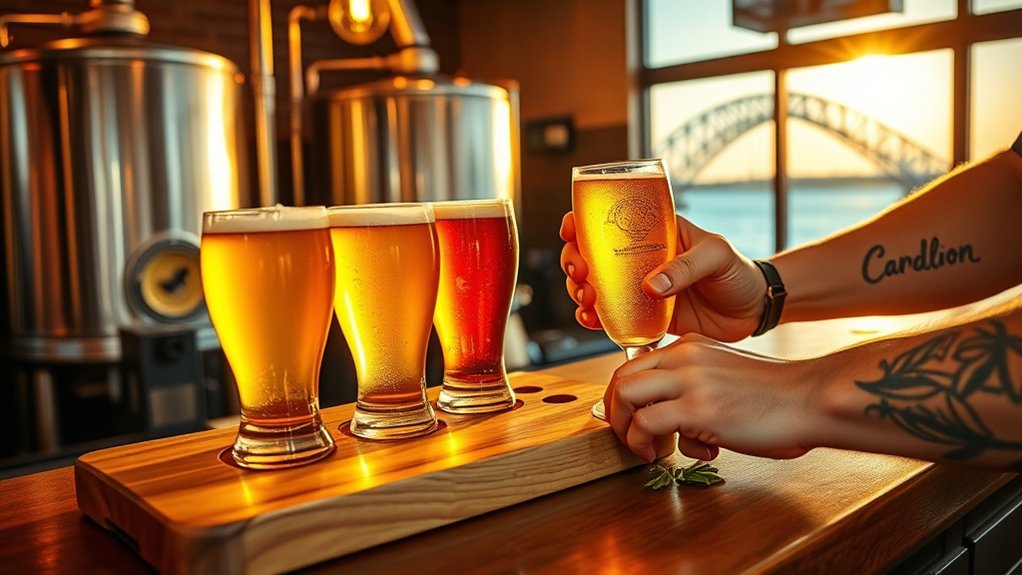 sample flights seasonal taps