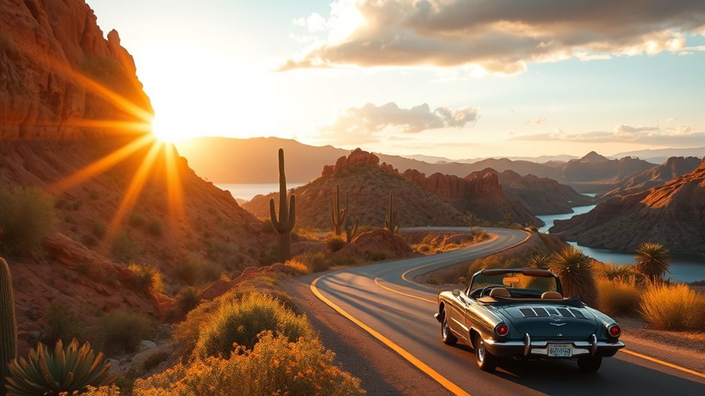 scenic apache trail lake excursion