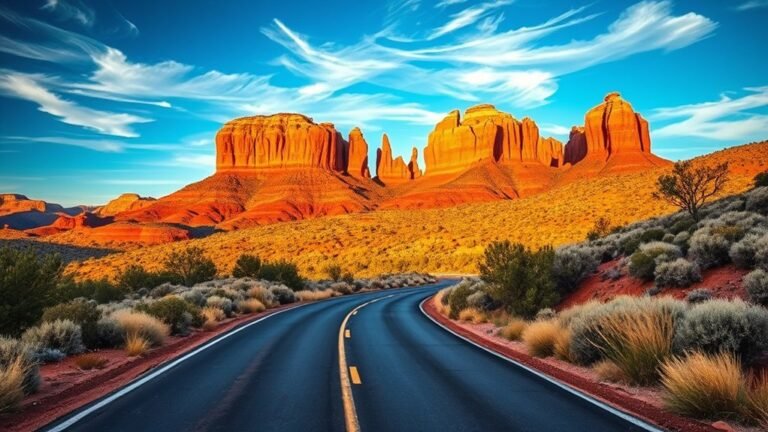 scenic drive through sedona