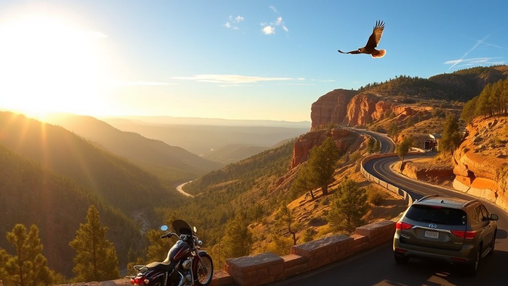 scenic drive with viewpoints