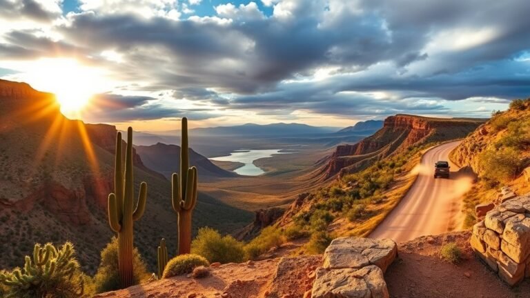 scenic drive with viewpoints