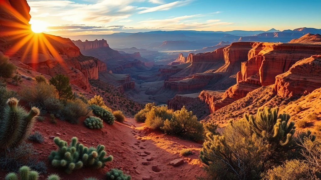 scenic efficient canyon hike