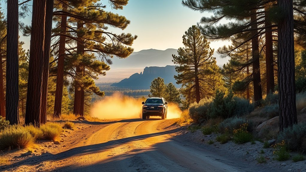 scenic forest loops drive