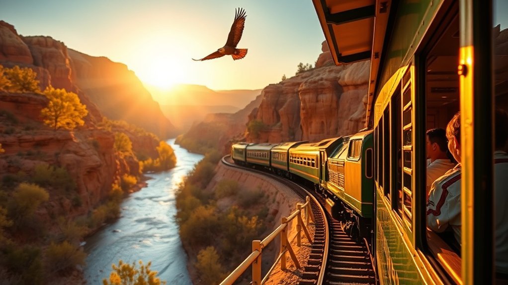 scenic four hour vintage train trip