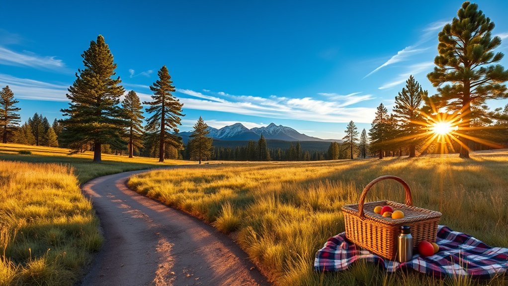 scenic loop picnic with views