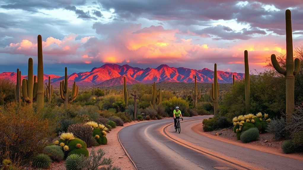 scenic one way bike loop