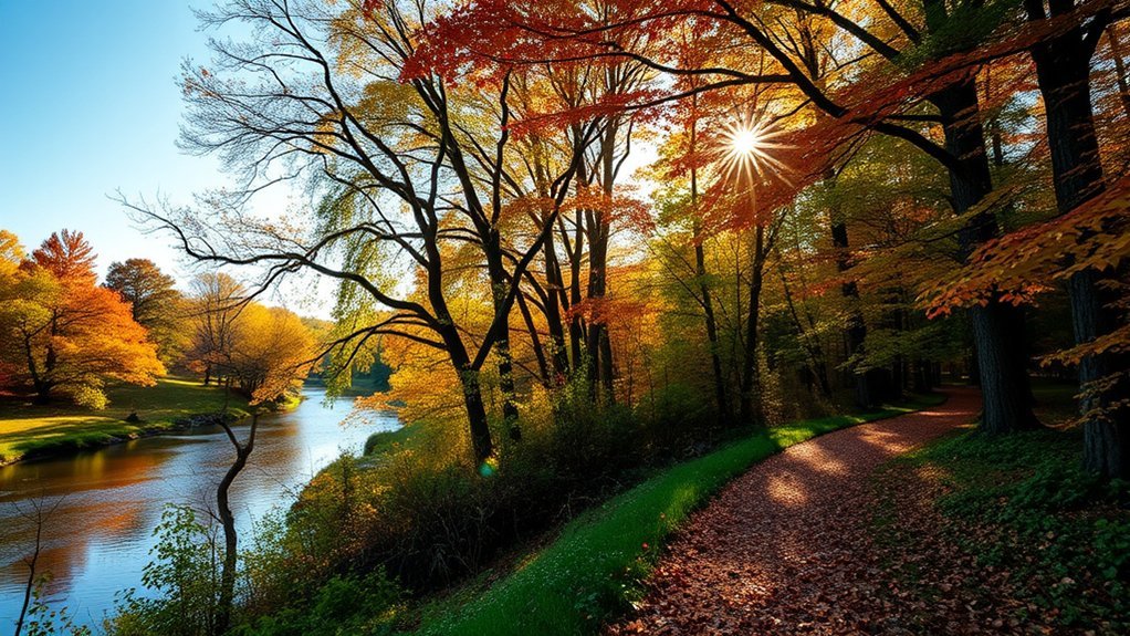 scenic trails and amenities