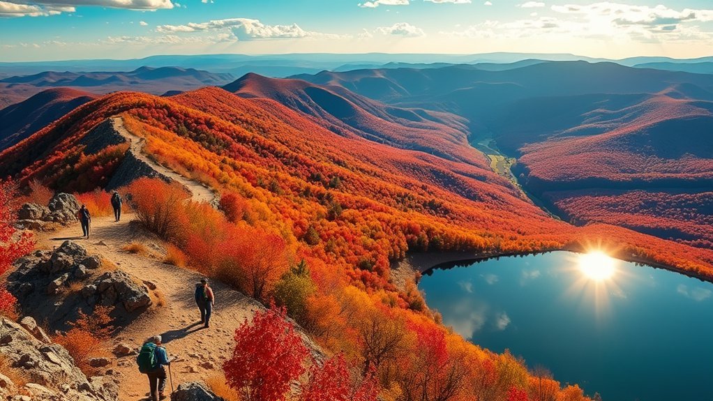 scenic trails and viewpoints