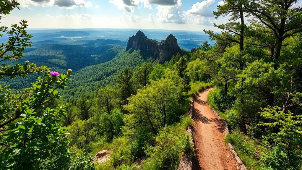 scenic trails and wildlife