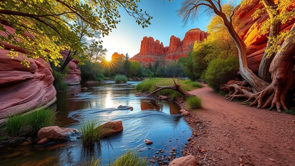 scenic wildlife observation trail