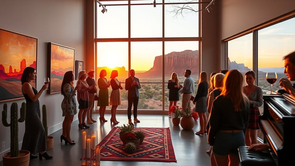 sedona gallery opening experience