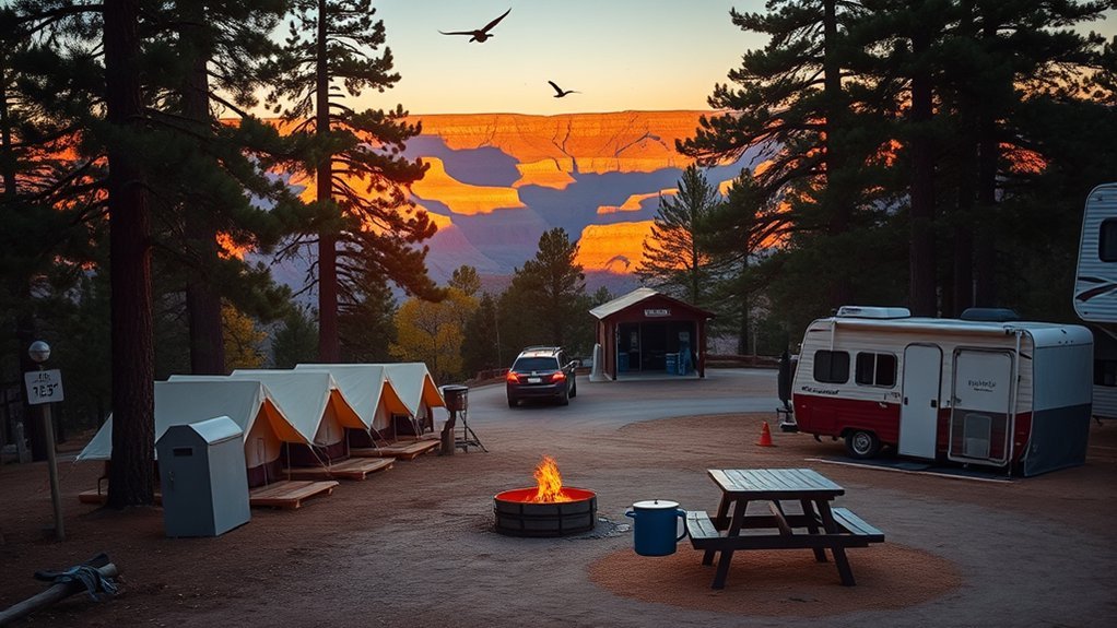 shaded campground reservations required