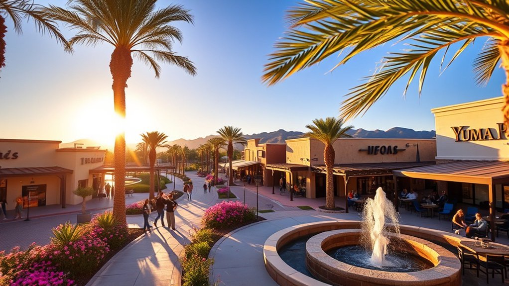 shopping dining movies services