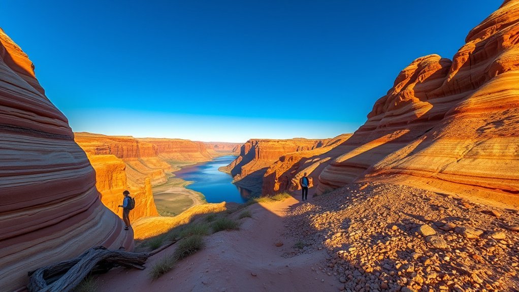 shoreline boat hike adventures