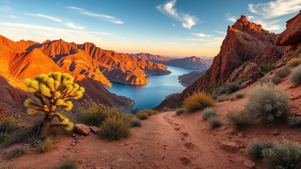 short scenic lake view hikes