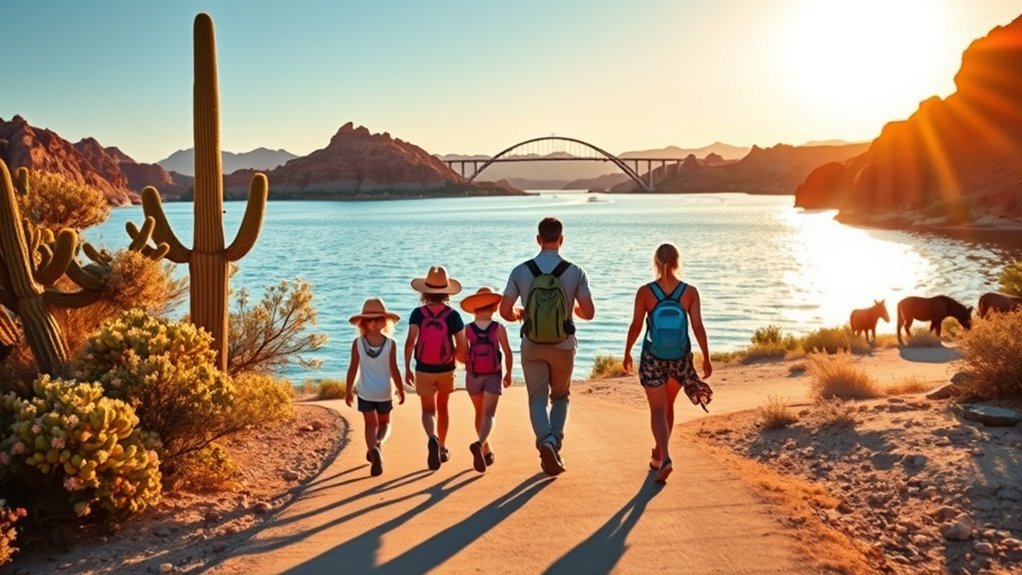short shaded family friendly hikes