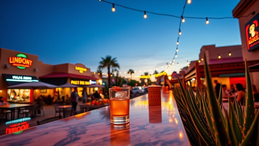 signature cocktails and nightlife