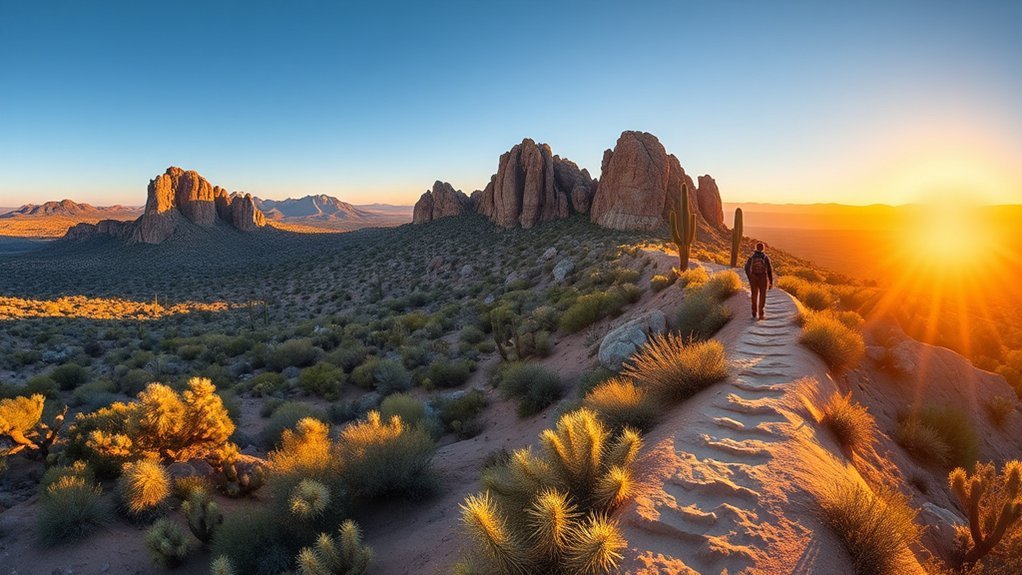soaring granite desert summit