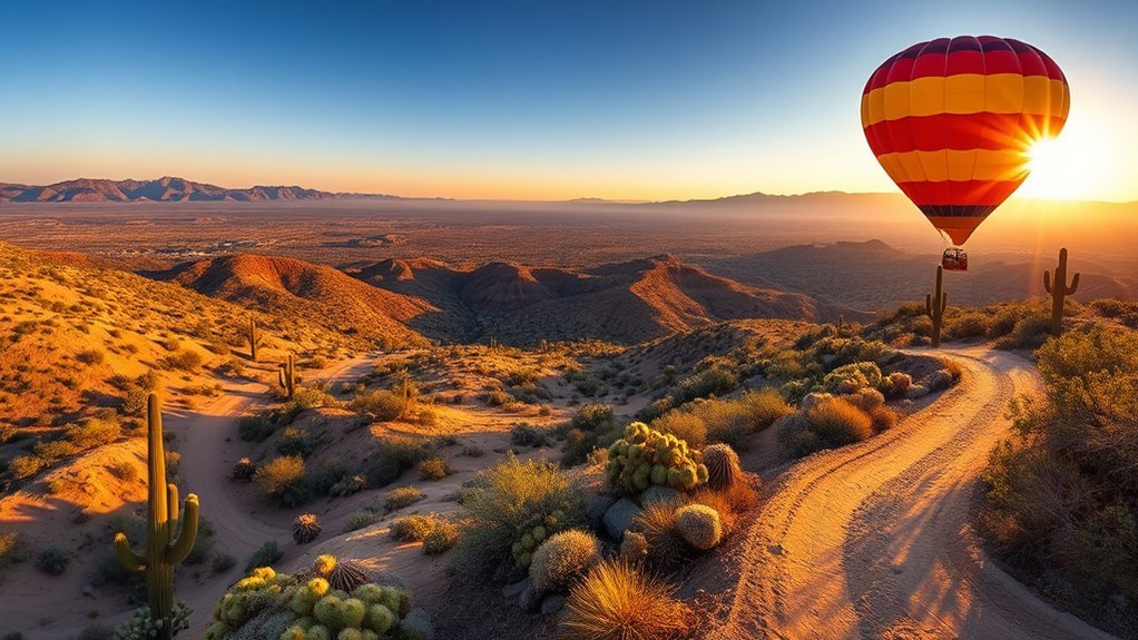 sonoran sunrise balloon ride