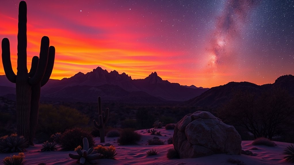 sonoran sunset stargazing ridge
