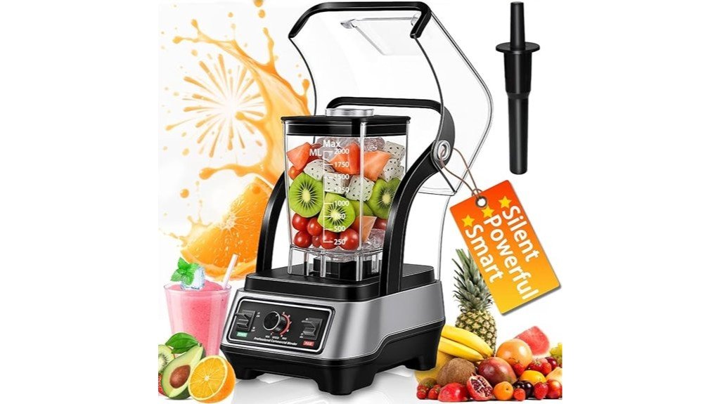 soundproof professional blender shield