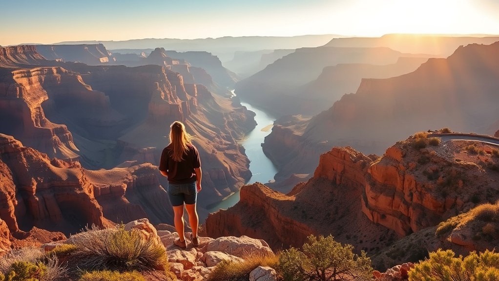 south rim scenic overlook loop