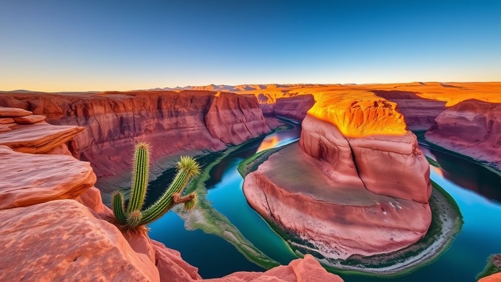 southwest photogenic sandstone and water