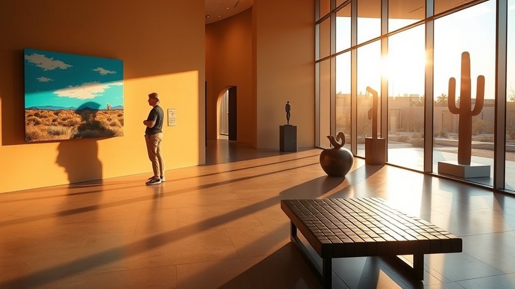 southwestern art rotating exhibits