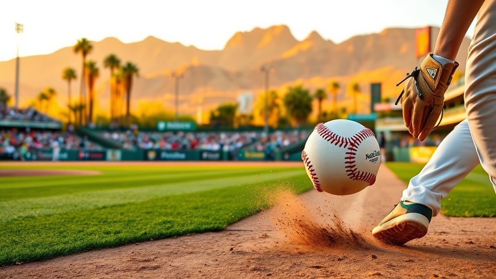 spring training diamonds sun soaked