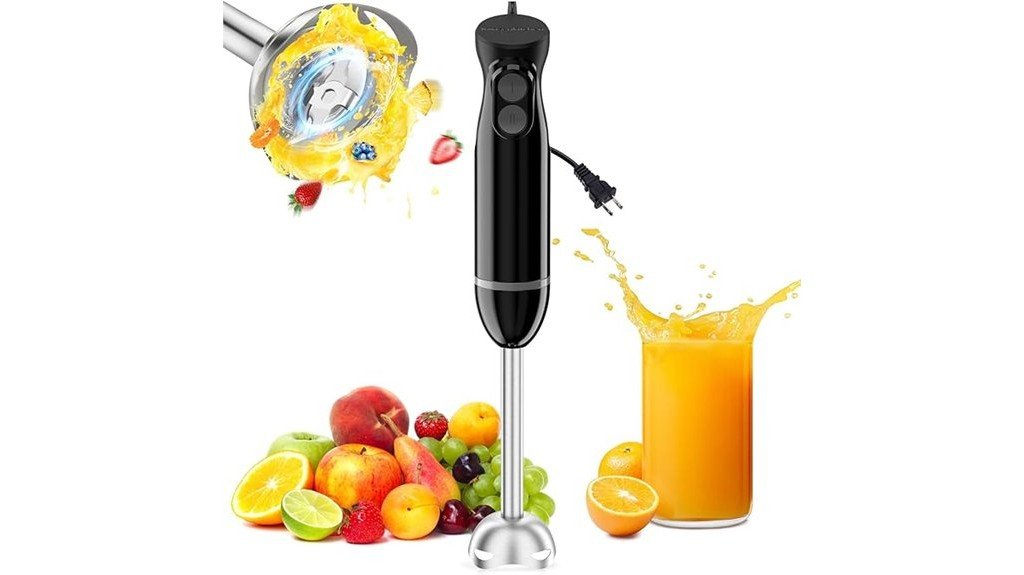 stainless steel immersion blender