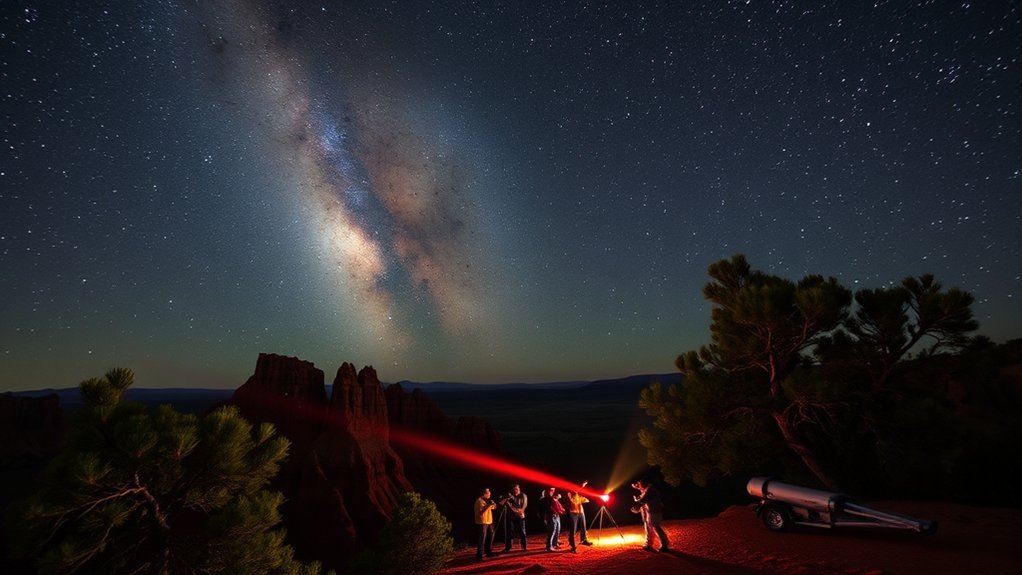 stargazing in dark sky parks