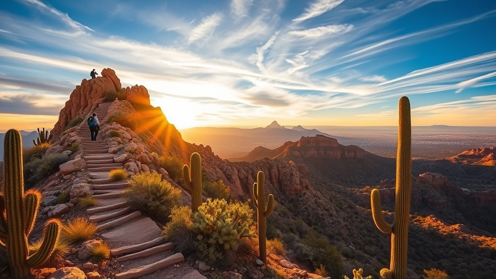 steep exposed scenic desert scramble