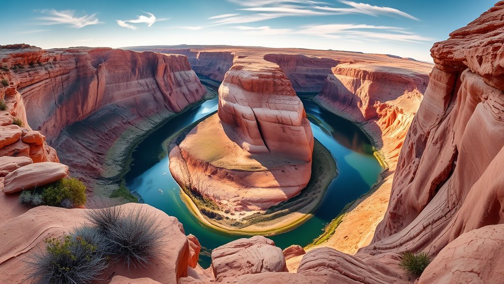 stunning photography at horseshoe bend