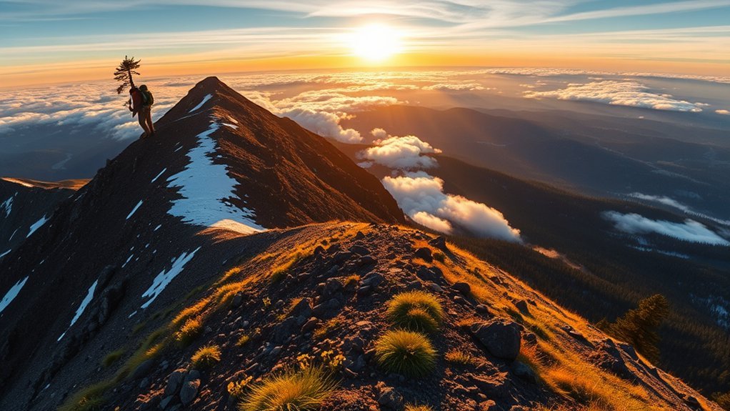 summit focused high altitude hike