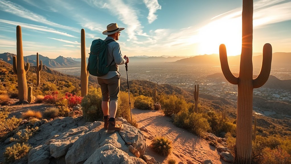 sun smart hydrated map aware hiking
