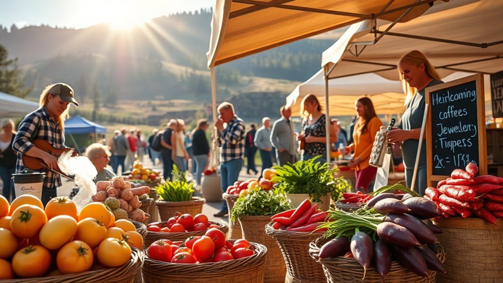 sun warmed heirloom market bounty