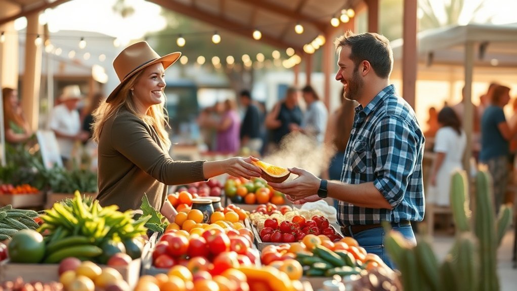 sunlit community market experience