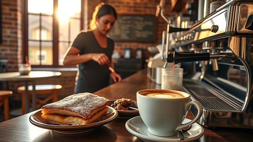 sunlit corners flaky pastries