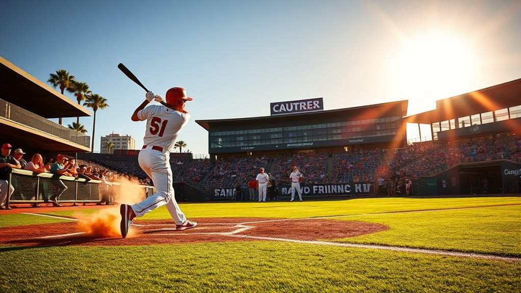 sunlit desert spring training
