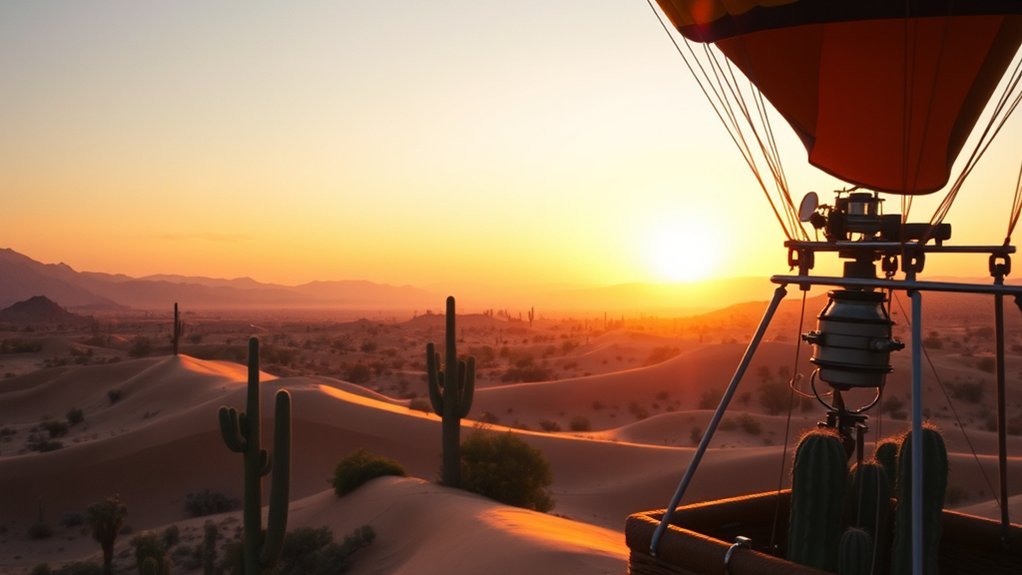 sunrise sonoran hot air balloon