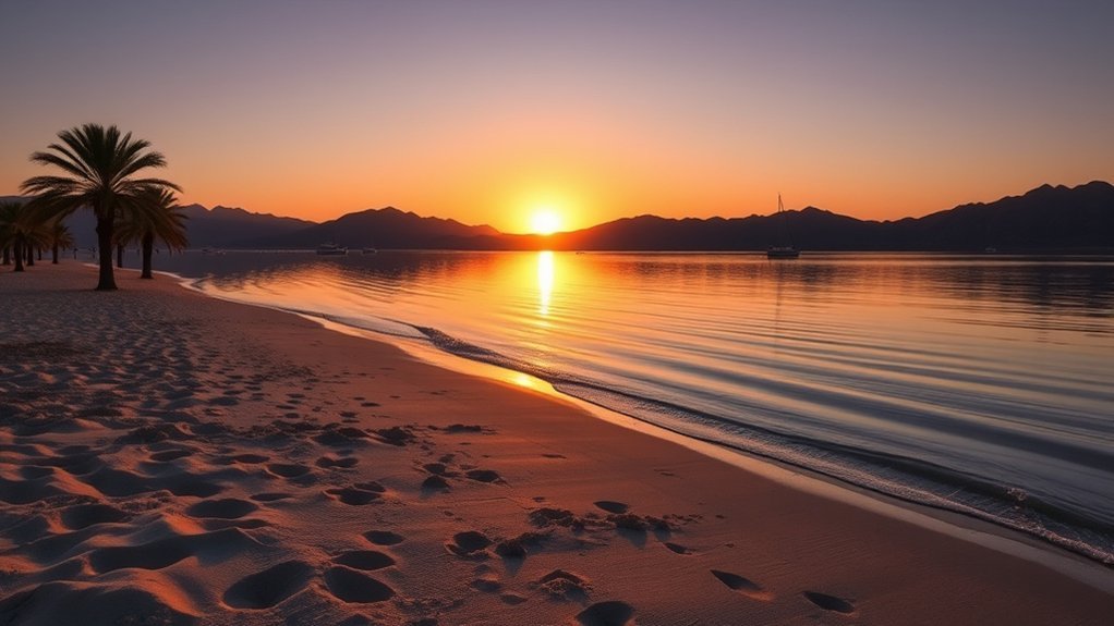 sunset picnic at windsor beach